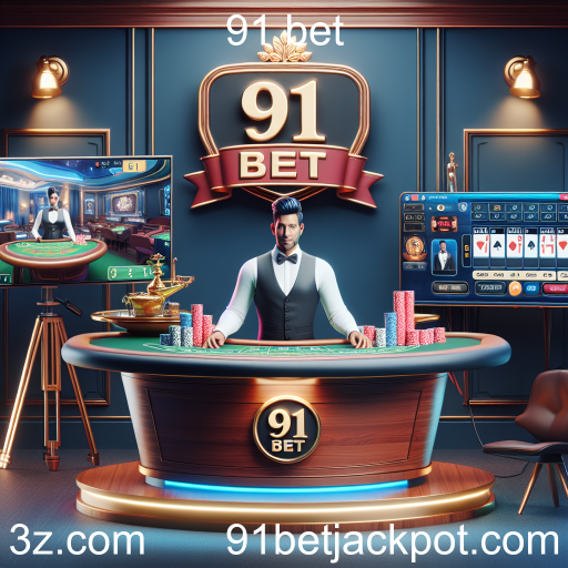 A Experiência Imersiva do Cassino Ao Vivo no 91 Bet